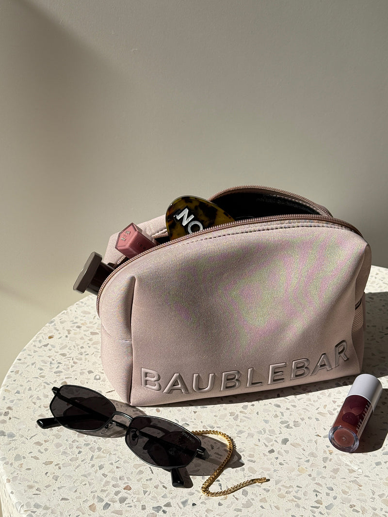 BaubleBar Take It Away Storage Pouch - Mauve - 
    Add to any order for only $10
  
