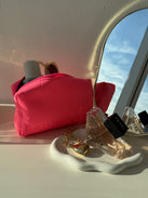 Take It Away Storage Pouch - Neon Pink
