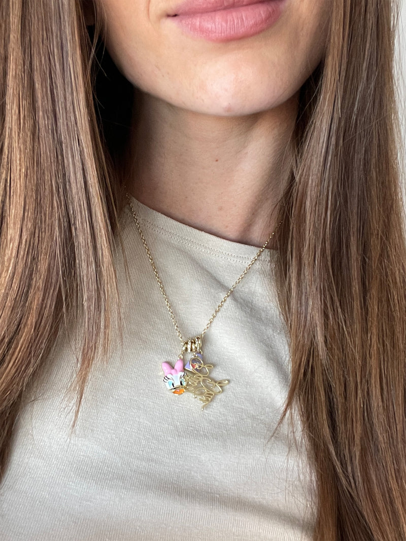 BaubleBar Disney Daisy Duck Cluster Charm Necklace - Daisy Duck - 
    $15 Big Spring Event Deal - This Week Only

  
