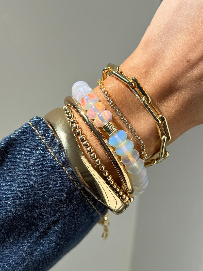 BaubleBar Joan Semi-Precious Bracelet - Clear - 
    Enjoy 20% off - This Week Only
  

