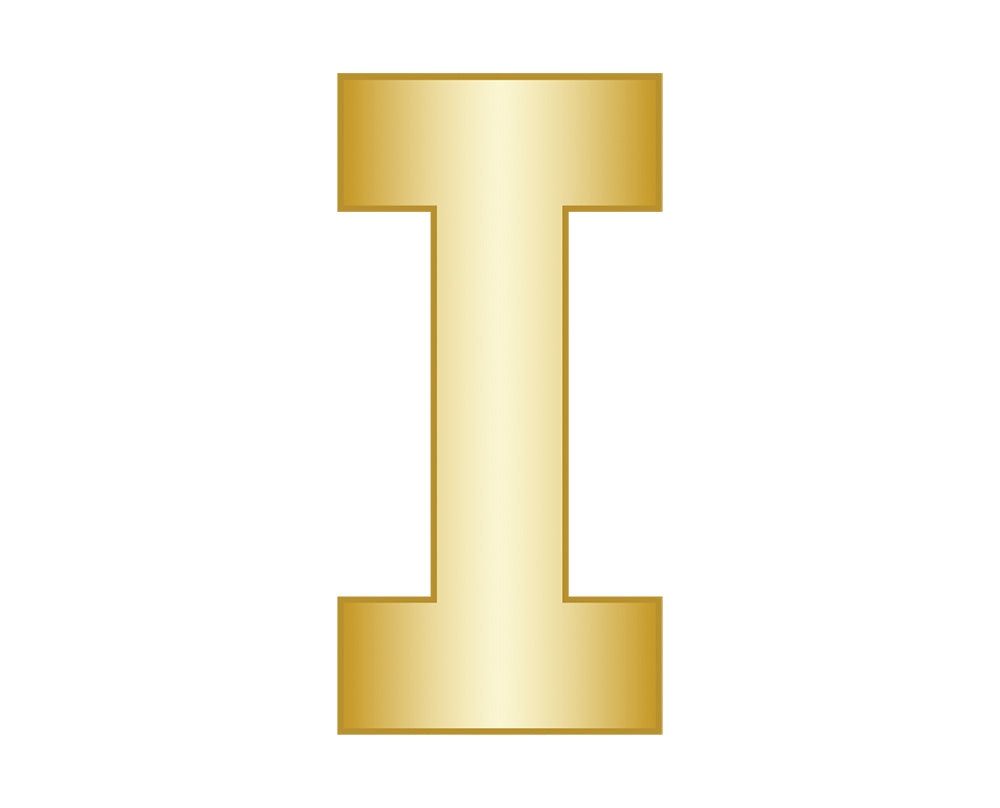 Mini I - Gold