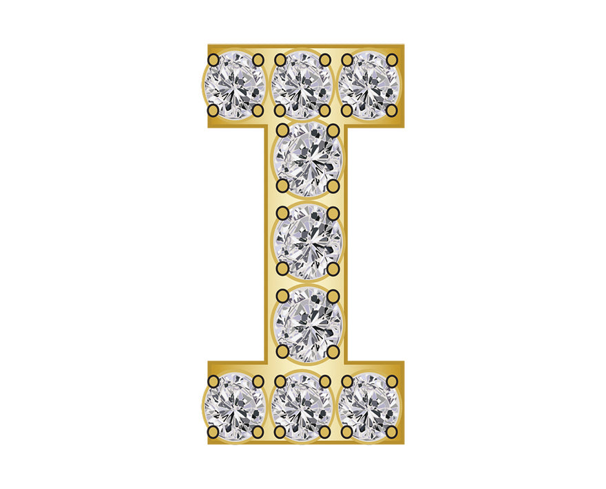 Mini I - Clear/Gold