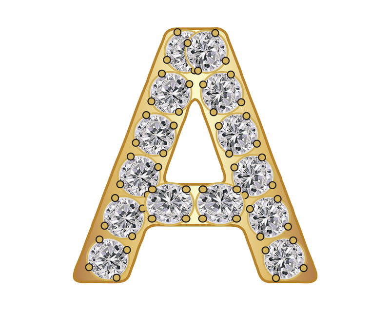 Pavé Initial Icon - A