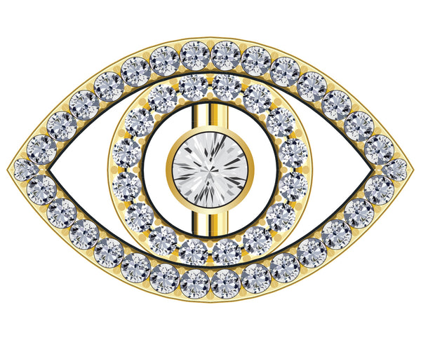 Pavé Motif Icon - Evil Eye