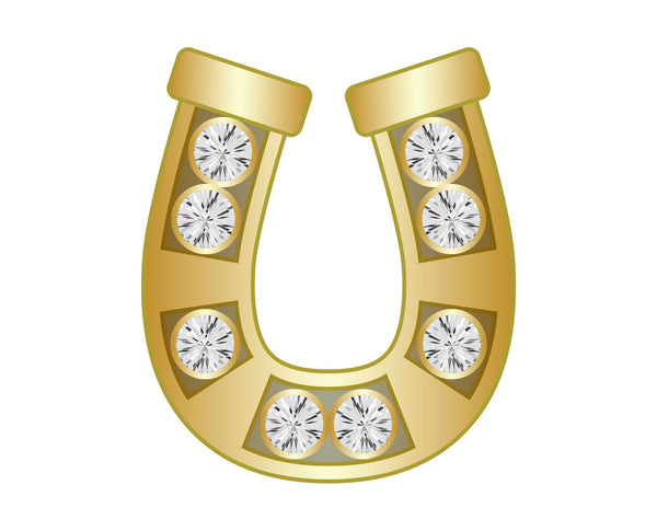 Pavé Motif Icon - Horsehoe