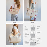Custom Icon Tote - Light Denim