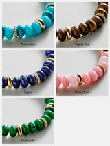 BaubleBar Kelly Semi-Precious Beaded Bracelet - Turquoise - 
    Big Summer Kickoff
  
