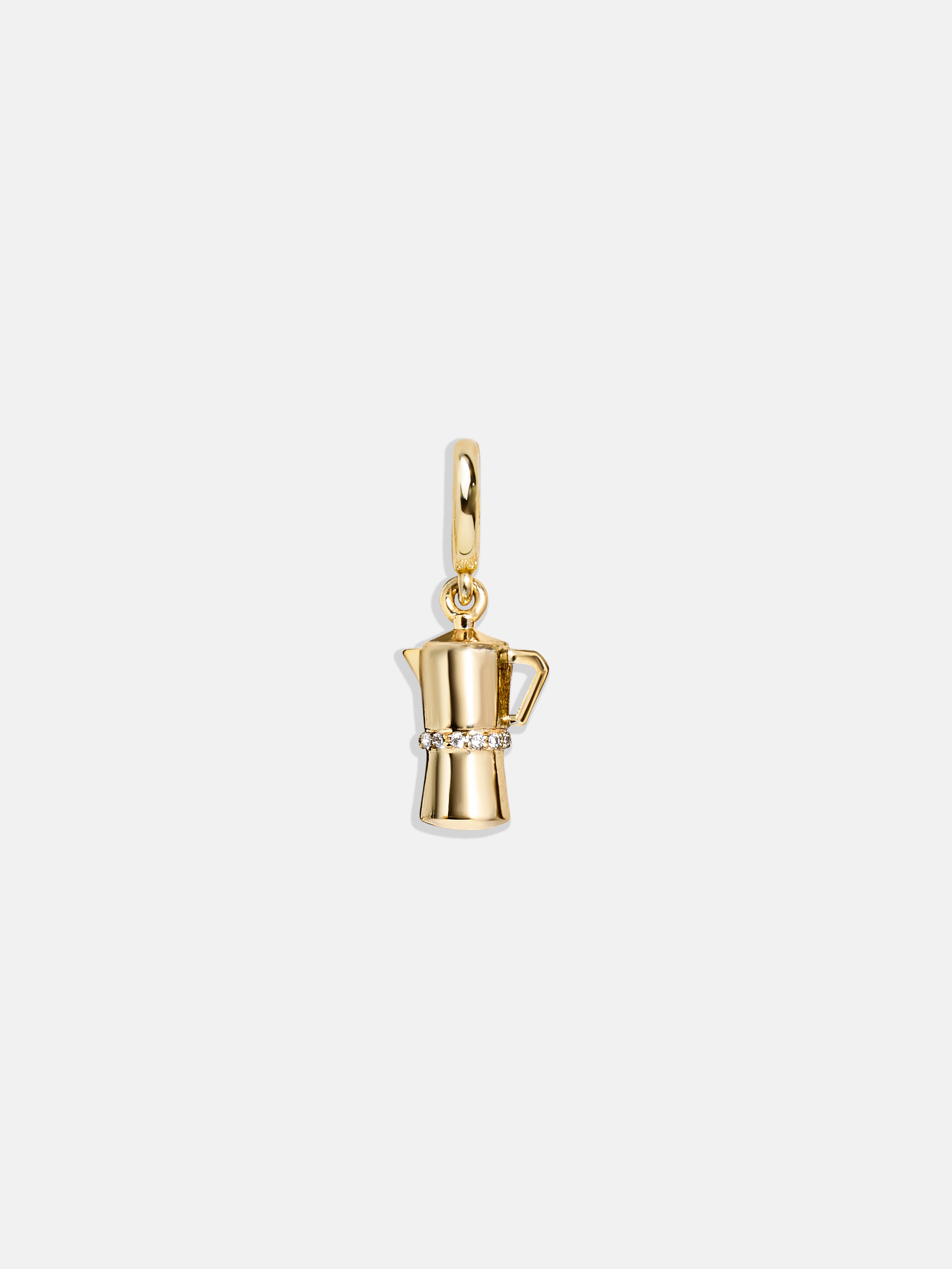 Snacks N' Sips Cluster Charm - Moka Pot