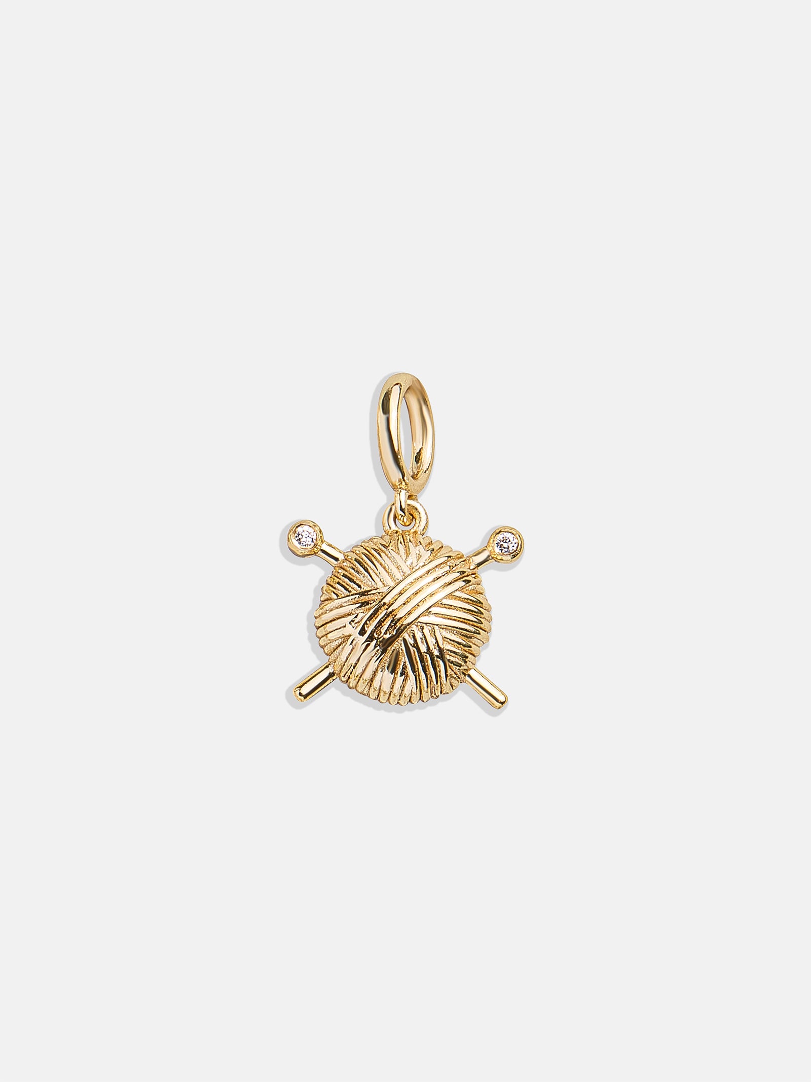 Hobbies Cluster Charm - Knitting