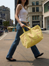 BaubleBar Pure White - 
    Personalized tote bag in 3 sizes - select 2-3 initials
  
