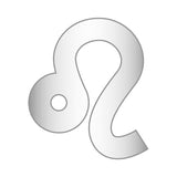 Leo Mini Zodiac Icon - Silver