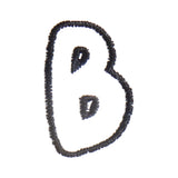B - Bubble Letter