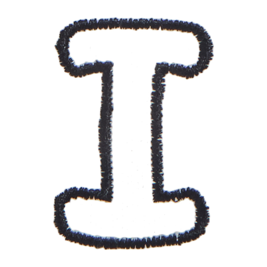 I - Bubble Letter