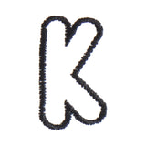 K - Bubble Letter