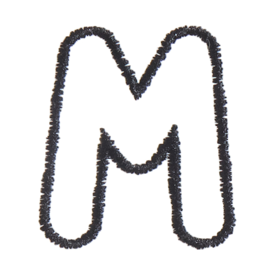M - Bubble Letter