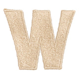 W - Classic Letter