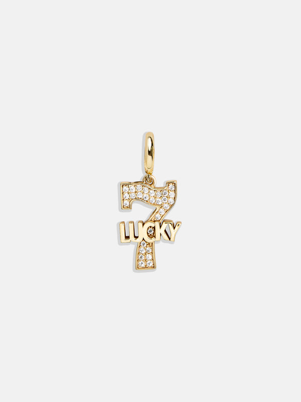 Luck Cluster Charm - Lucky Seven