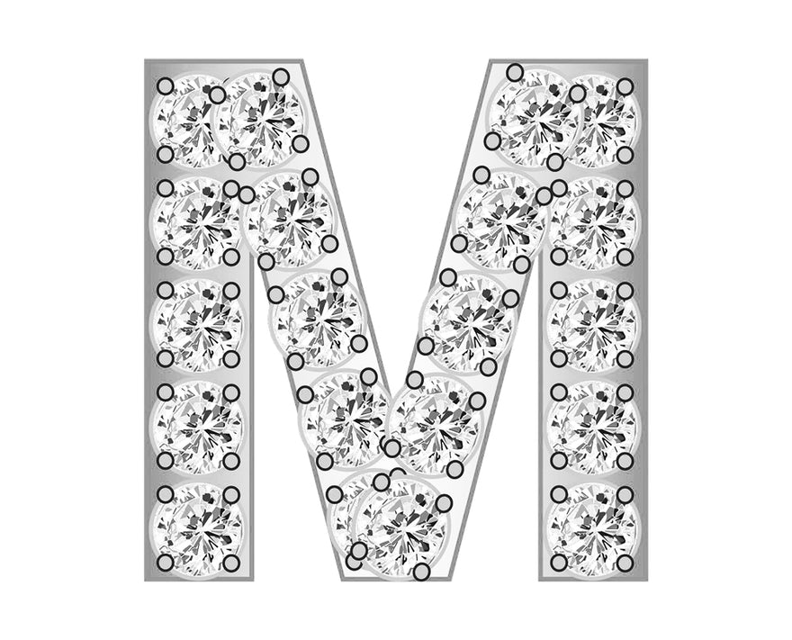Mini M - Clear/Silver