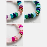 Marjorie Beaded Bracelet - Pink Multi