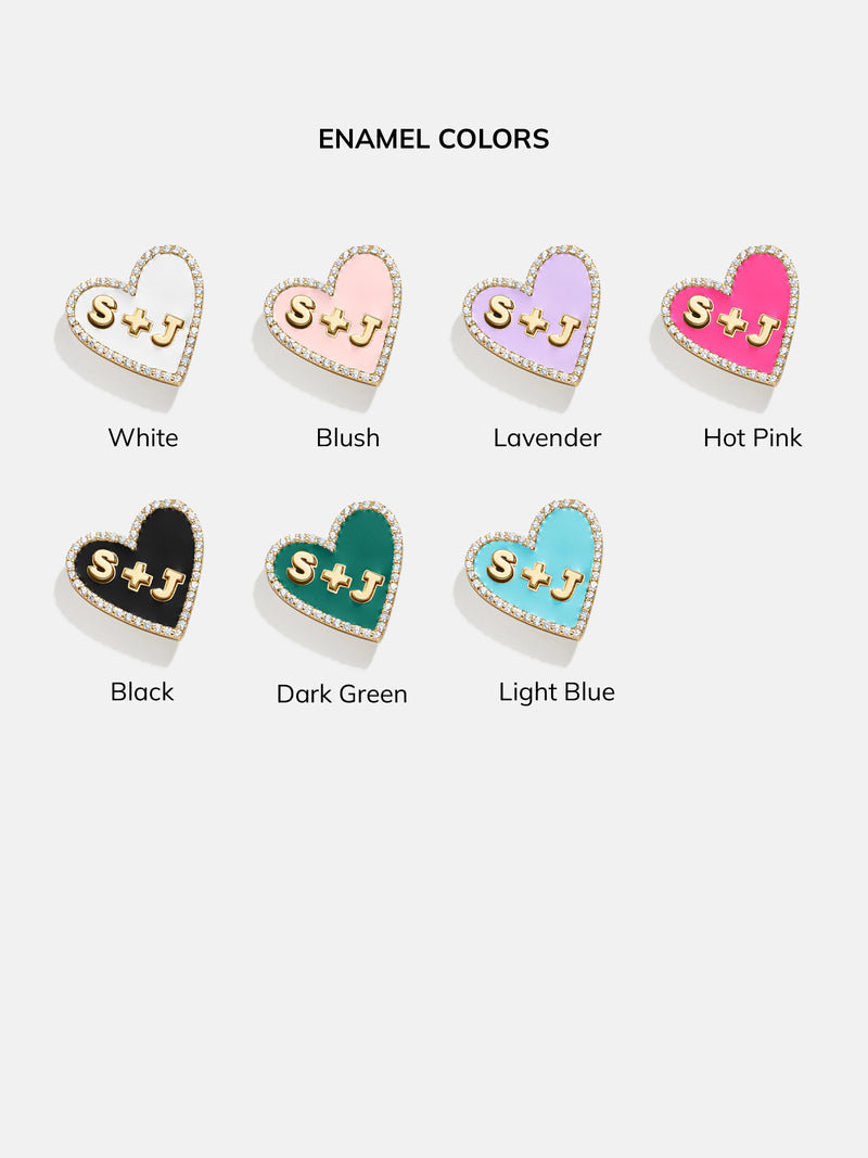 BaubleBar Heart 18K Gold Custom Reversible Necklace - Enjoy 20% off custom gifts