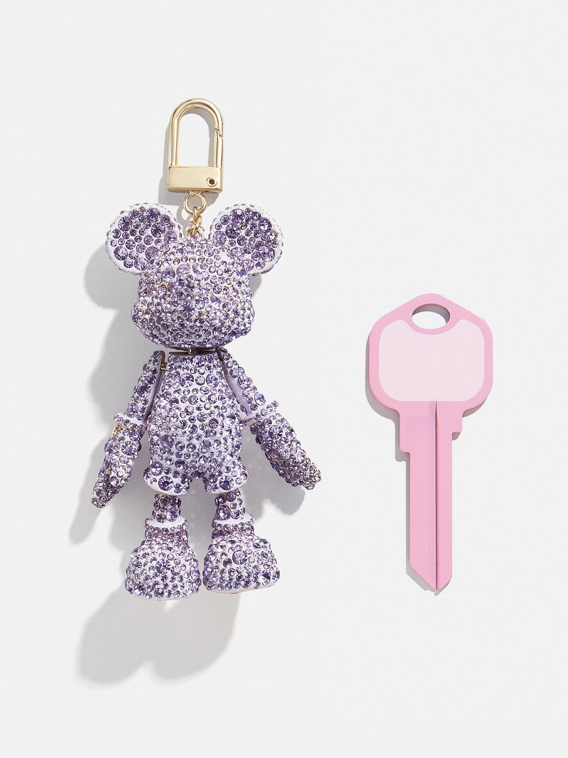 BaubleBar Minnie Mouse Disney Glow-In-The-Dark Bag Charm - Glow-In-The-Dark Minnie Mouse Pumpkin - Disney keychain