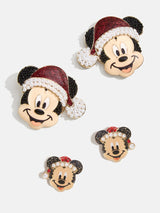BaubleBar Mickey Mouse Disney Santa Earrings - Small - Limited Time: 50% off Select Holiday Styles