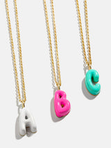 BaubleBar  - 
    Mini bubble initial necklace
  
