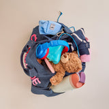 Thready to Go Kids' Custom Duffle - Dark Denim/Pink Multi