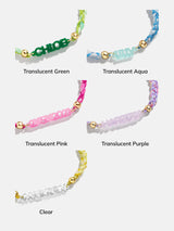 BaubleBar Kids' Custom Acrylic Nameplate Bracelet - Clear - 
    Enjoy 20% off - This Week Only
  
