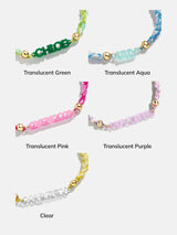 BaubleBar Acrylic Kids' Custom Nameplate Bracelet - Translucent Purple - 
    Enjoy 20% Off - 3 Days OnlyEnjoy 20% Off Sitewide - 3 Days Only
  
