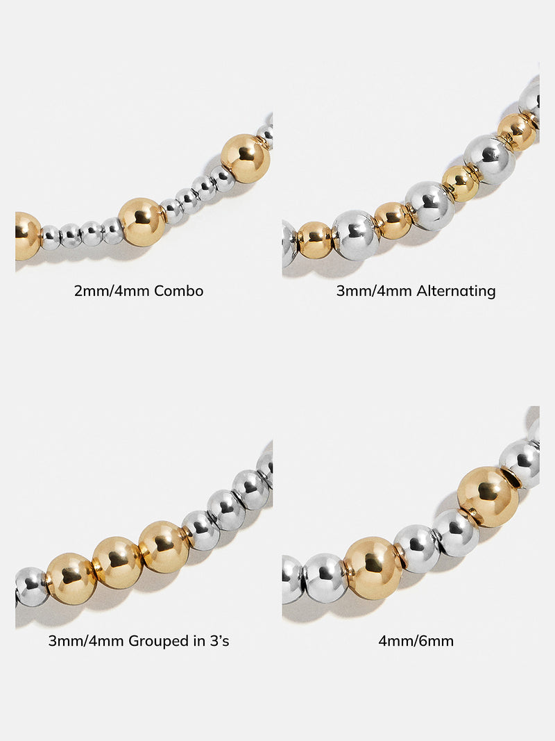 BaubleBar Paula Pisa Bracelet - 3MM/4MM Grouped - 
    Beaded bracelet for stacking
  
