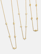 18K Gold Evil Eye Necklace - Evil Eye