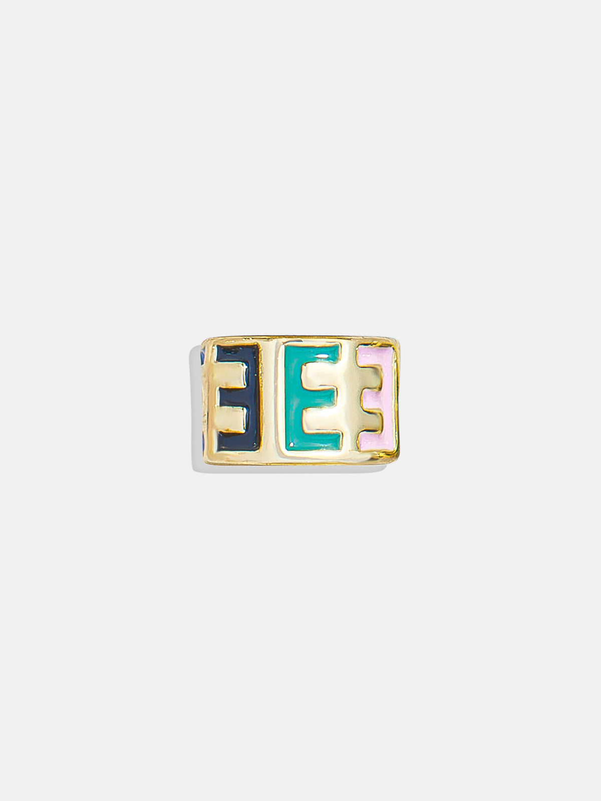 Initial 360 Spinner Charm - E