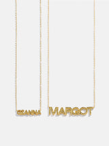 BaubleBar  - 
    18K Gold personalized name necklace


  
