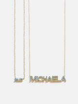 BaubleBar  - 
    18K Gold personalized name necklace


  
