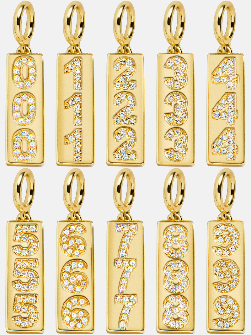 BaubleBar Angel Number Cluster Charm - 333 - 
    Create your own charm necklace
  
