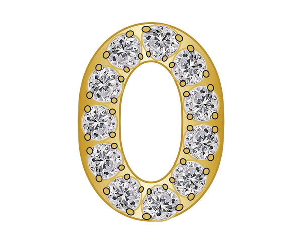Pavé Initial Icon - O