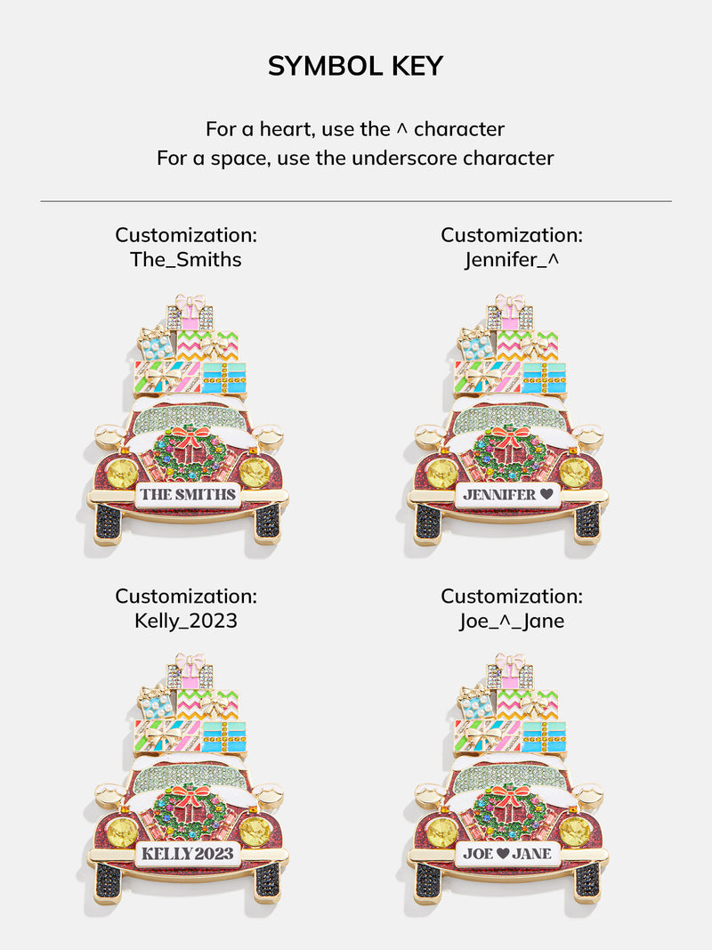 BaubleBar Merry Mobile Custom Ornament - Merry Mobile - Enjoy 20% off custom gifts