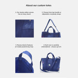 Custom Icon Tote - Navy