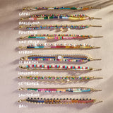Rowan Semi-Precious Layered Bracelet - Barcelona