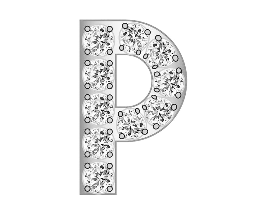 Mini P - Clear/Silver