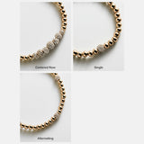 Pavé Pisa Bracelet - Alternating Pavé