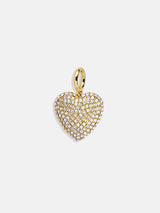 BaubleBar Heart Cluster Charm - Heart Puffy Pave - 
    Enjoy 20% off - This Week Only
  
