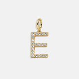Pavé Initial Cluster Charm - E
