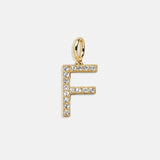 Pavé Initial Cluster Charm - F