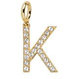 Pavé Initial Cluster Charm - K