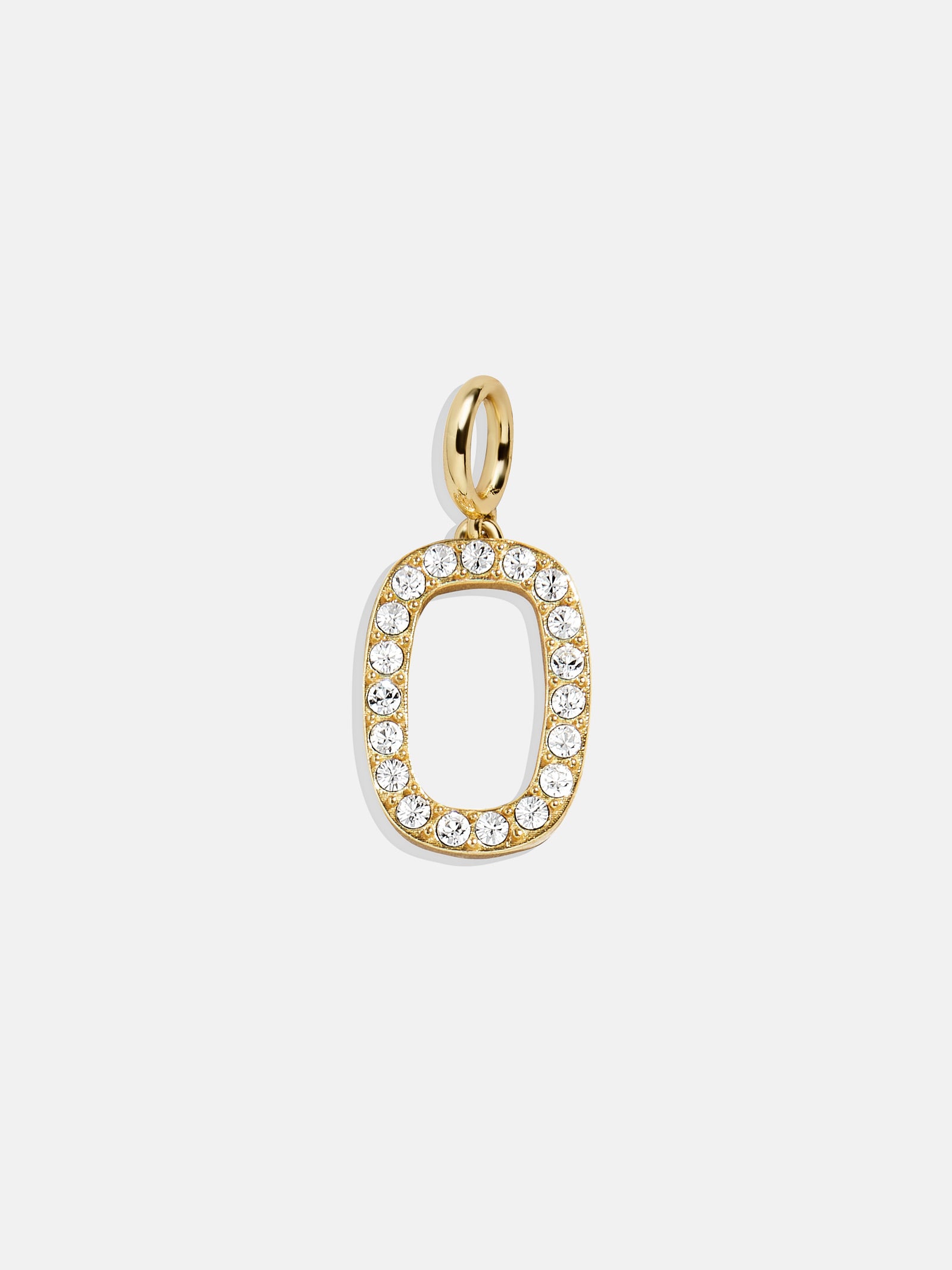 Pavé Initial Cluster Charm - O