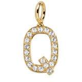 Pavé Initial Cluster Charm - Q