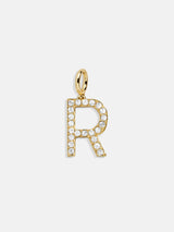 BaubleBar Pavé Initial Cluster Charm - R - 
    Enjoy 20% off - This Week Only
  
