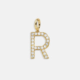 Pavé Initial Cluster Charm - R